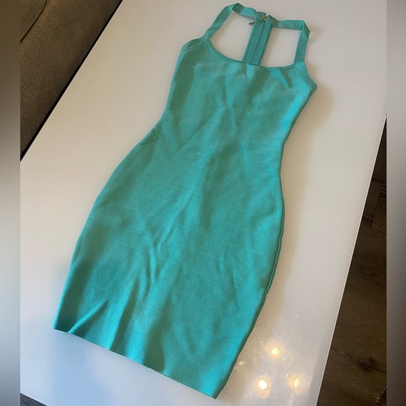 Marciano bodycon blue dress XS - Picture 5 of 16